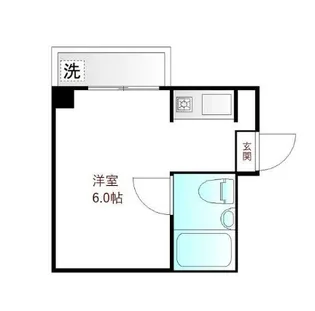 東京都新宿区大京町【マンション】の間取り