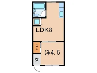 第二松華園【1階】の間取り
