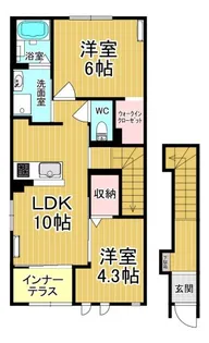 リッチ・モンド(Richmond)【2階】の間取り