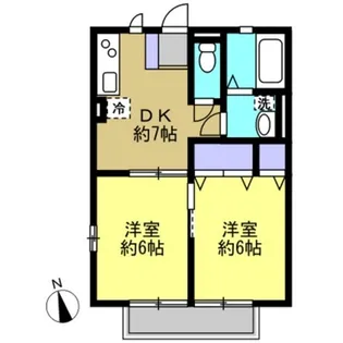 KIKUYA【2階】の間取り
