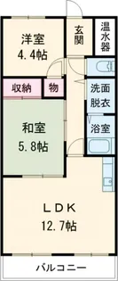 MKタウン福島【4階】の間取り