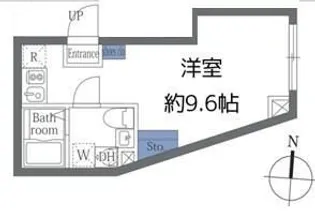 プラチナフォルム板橋坂下【4階】の間取り