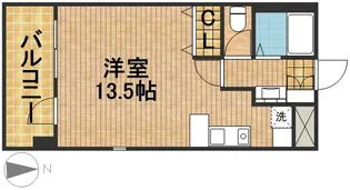 パラドール佐藤【2階】の間取り