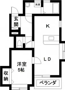ファミールマジェスタ東【1階】の間取り