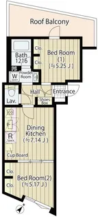 EDIT西池袋【5階】の間取り