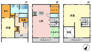 東京都江戸川区瑞江4【一戸建】の間取り