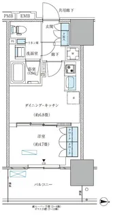 東京都江東区大島4【マンション】の間取り
