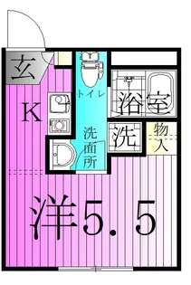 Buzz西新井【2階】の間取り