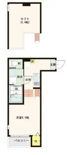 ハーモニーテラス花川IV【3階】の間取り