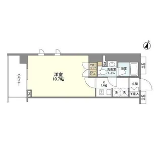 東京都練馬区東大泉6【マンション】の間取り