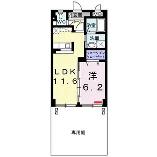 Primrose【1階】の間取り