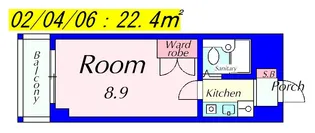 野路一番館【6階】の間取り