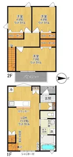 神奈川県川崎市多摩区菅6【一戸建】の間取り
