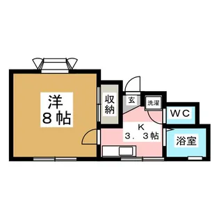 ハイツアンビシャス【2階】の間取り