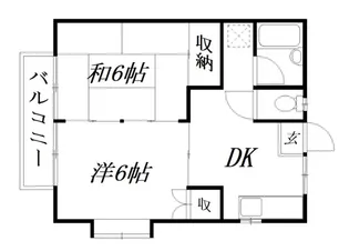 静岡県浜松市中央区萩丘3【アパート】の間取り