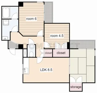 グレースホリベ5【3階】の間取り