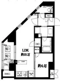 東京都豊島区北大塚1【マンション】の間取り