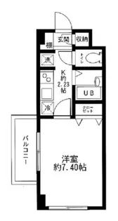 フォートラス板橋本町【3階】の間取り