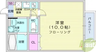 パークフォレスト黒松【1階】の間取り