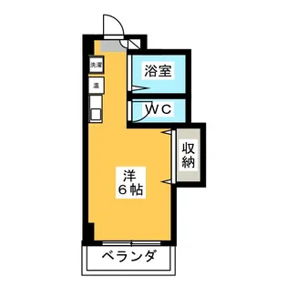 石坂ゼフィール【4階】の間取り