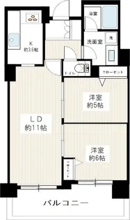 クリオかしわ台【4階】の間取り