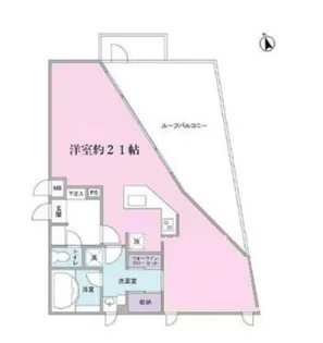 シルバラードNO4【5階】の間取り