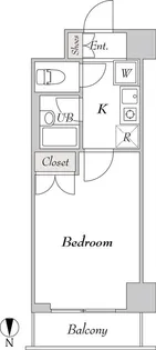 BluRock秋葉原 100【6階】の間取り