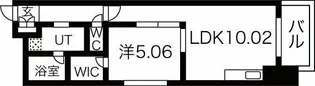 コンソラーレ桜川V【4階】の間取り