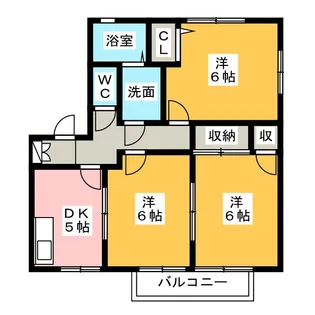 タウンズ碧 C棟【2階】の間取り