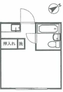 コーポ二葉5号【2階】の間取り