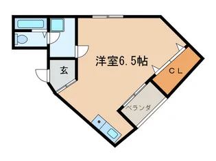 千鳥が丘エヌズ【4階】の間取り