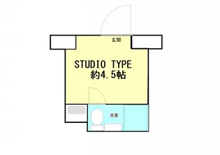 JSBレジデンス&オフィス日本橋【6階】の間取り