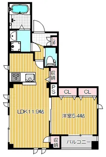 Luana【2階】の間取り