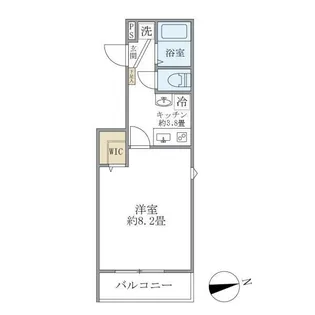 FERIO御徒町【2階】の間取り