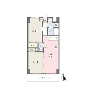 アリオーソ・フラーゼ【9階】の間取り