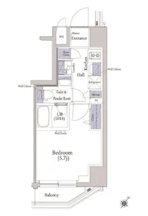 HY’s 横浜SOUTHWEST【9階】の間取り