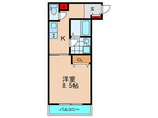 Grants II【3階】の間取り