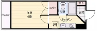 ヴィラブランシュ庚午中【3階】の間取り