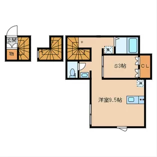 Creer白山【3階】の間取り