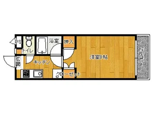 ファンテイン相生【4階】の間取り