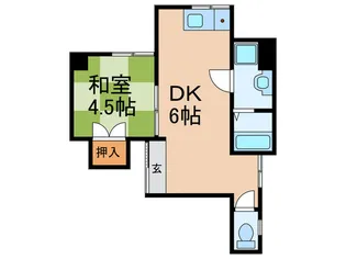 キャッスル小豆沢【2階】の間取り