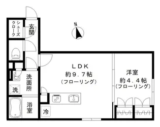 ラプレ本駒込【2階】の間取り