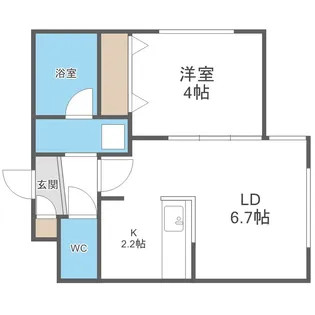 ALTEZZA【4階】の間取り