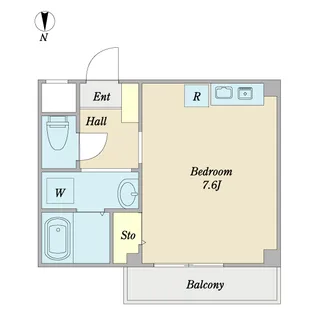 ときわぎ新都心【4階】の間取り