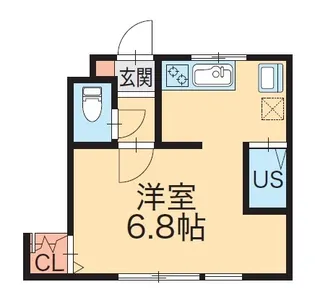 L collection白山公園【1階】の間取り