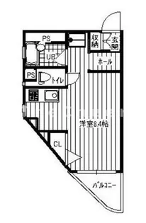 マーブル西ヶ原【1階】の間取り