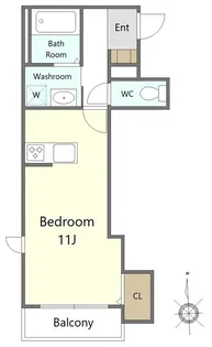 メイゾンヒロ多摩川【1階】の間取り
