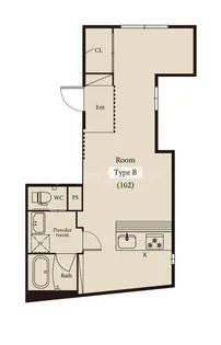 J-ARC道灌山【5階】の間取り