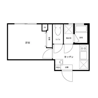 なるせビル【4階】の間取り