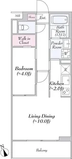 フォーラム鶴間【5階】の間取り